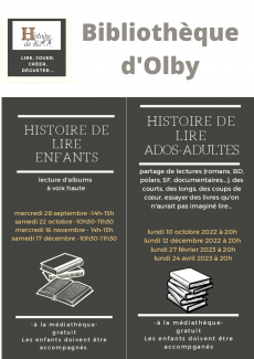 Histoire de lire Olby