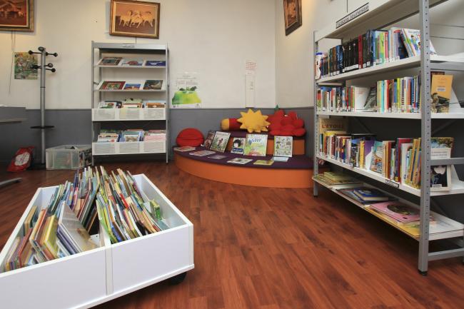 Bibliothèque St-Sauves coin enfants
